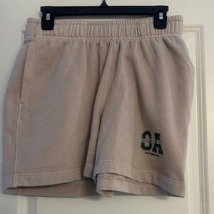 Comfortable Beige Athletic Shorts for Women